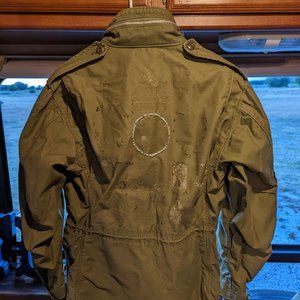 Vintage Army Cold Weather Biker's Jacket